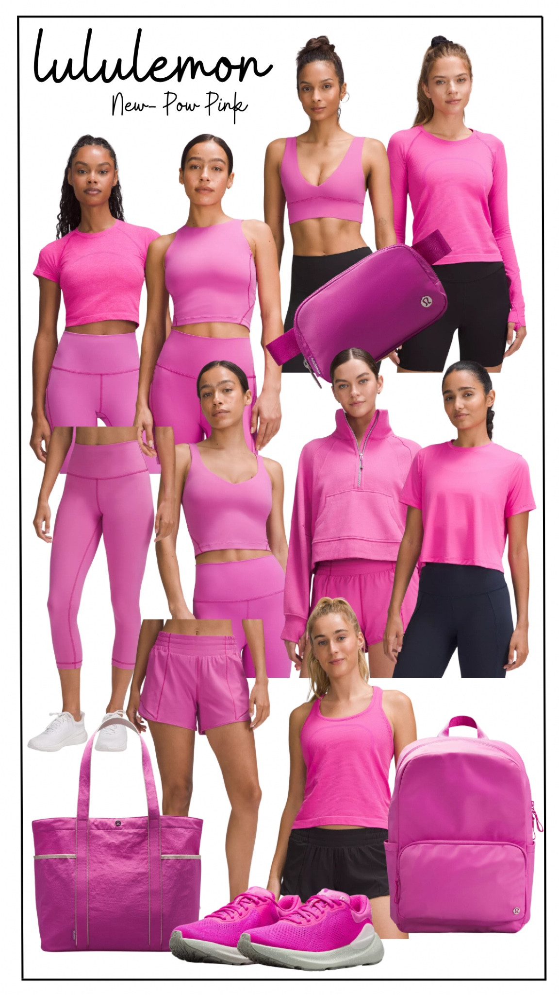 Lululemon’s newest color POW PINK is so fun and bright! Styles are already selling out so if you are into this color like I am grab what you want soon! 

#LTKFitness #LTKActive #LTKFindsUnder100