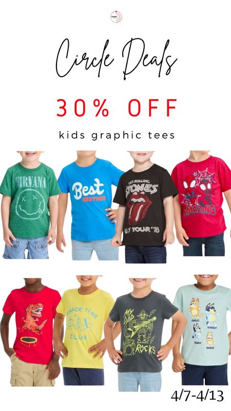 Target Circle 30% off Deals on Toddler Boys Graphic Tees #target #targetstyle#targetkids #graphictees #catandjack #targetfamily

#LTKfamily #LTKkids #LTKxTarget
