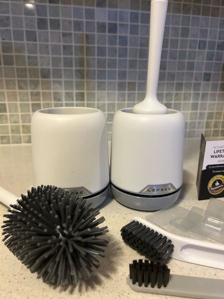 Lefree 2 Pack Silicone Toilet Brush,Homemod Toilet Bowl Brush and Holder Set with Ventilated Holder, Toilet Cleaner Brush for Bathroom,Floor Standing & Wall Mounted Toilet Scrubber Without Drilling

Follow my shop @jeneta.bb on the @shop.LTK app to shop this post and get my exclusive app-only content!

#liketkit 
@shop.ltk
https://liketk.it/4C8tQ

#LTKhome #LTKfindsunder50 #LTKfindsunder100