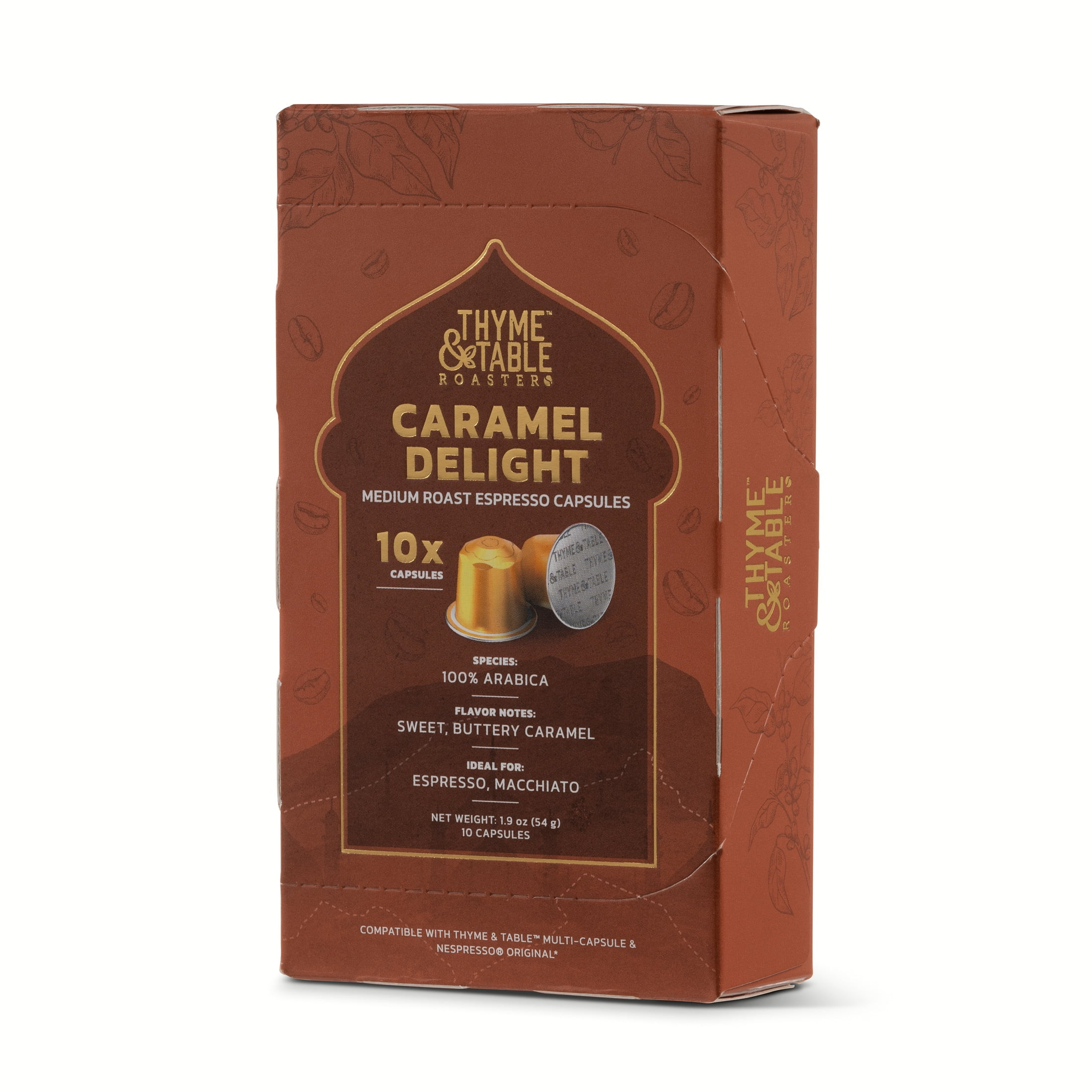 Thyme & Table Coffee Capsules, Medium Roast, Caramel Delight | Walmart (US)