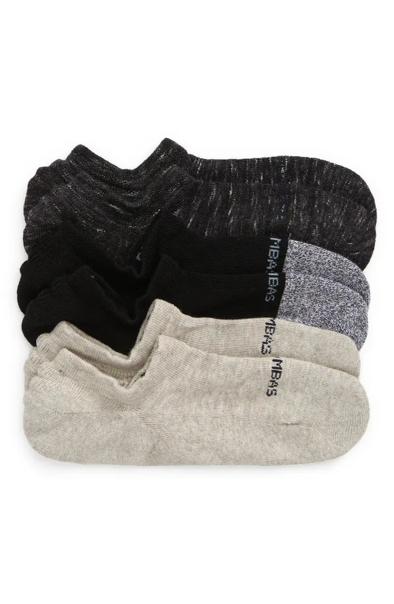 Assorted 3-Pack Cushion No-Show Socks | Nordstrom