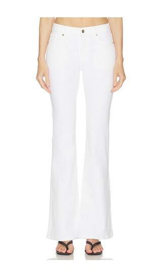 FRAME The Icon Long Jeans in White. - size 25 | Revolve Clothing (Global)