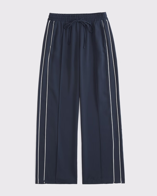 Women's Pull-On Track Pant | Women's Bottoms | Abercrombie.com | Abercrombie & Fitch (UK)