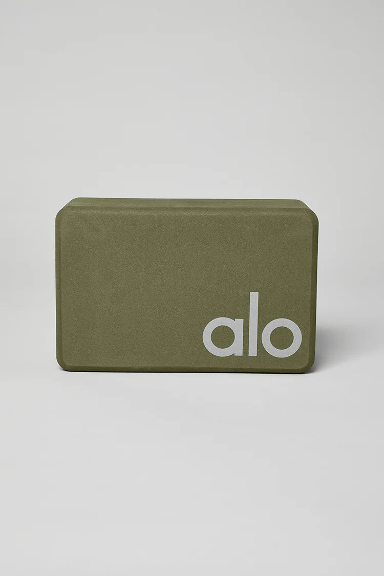 Uplifting Yoga Block - Jungle/Silver | Alo Yoga (US)