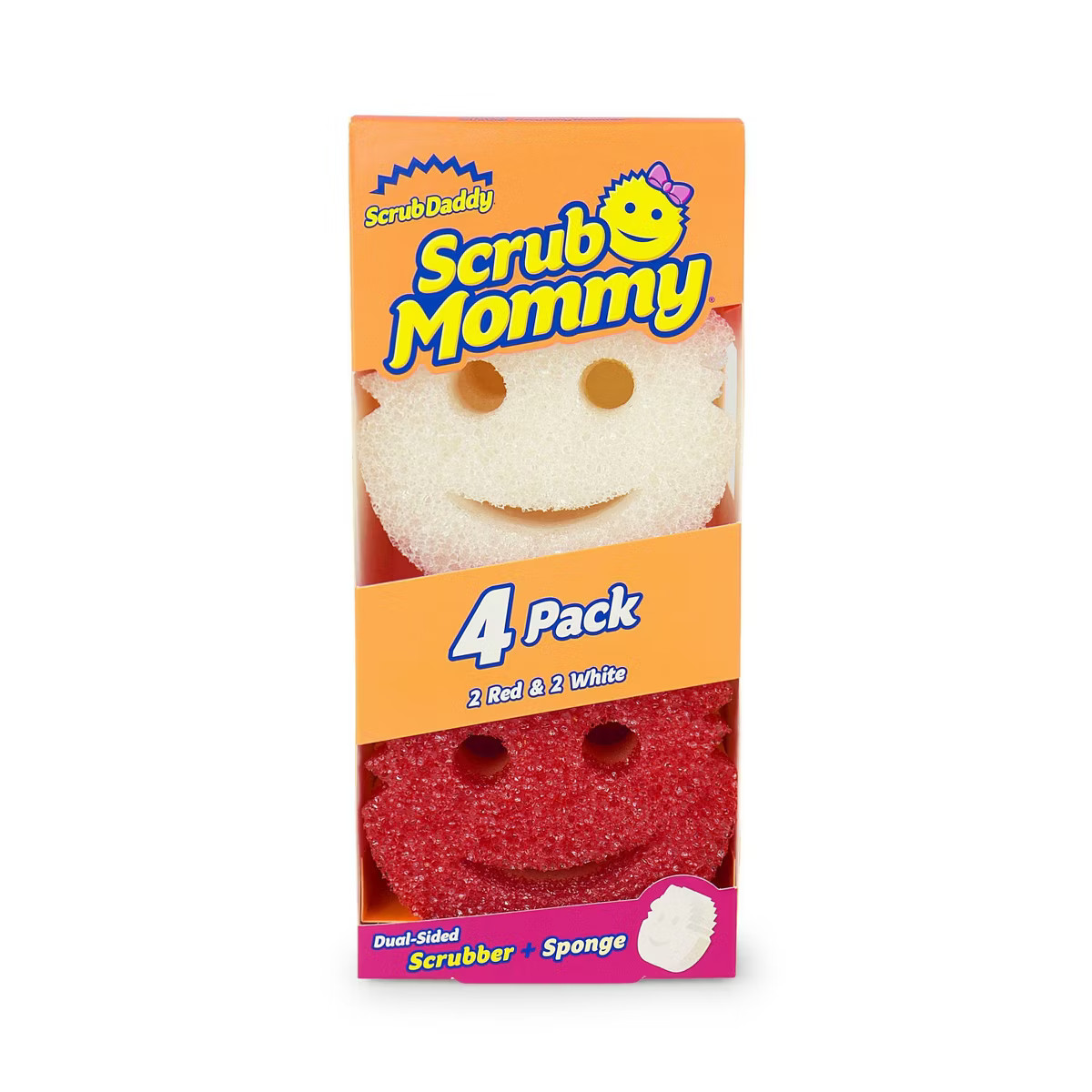 Scrub Daddy Dual-Sided Scrubber Sponge - 4ct | Target