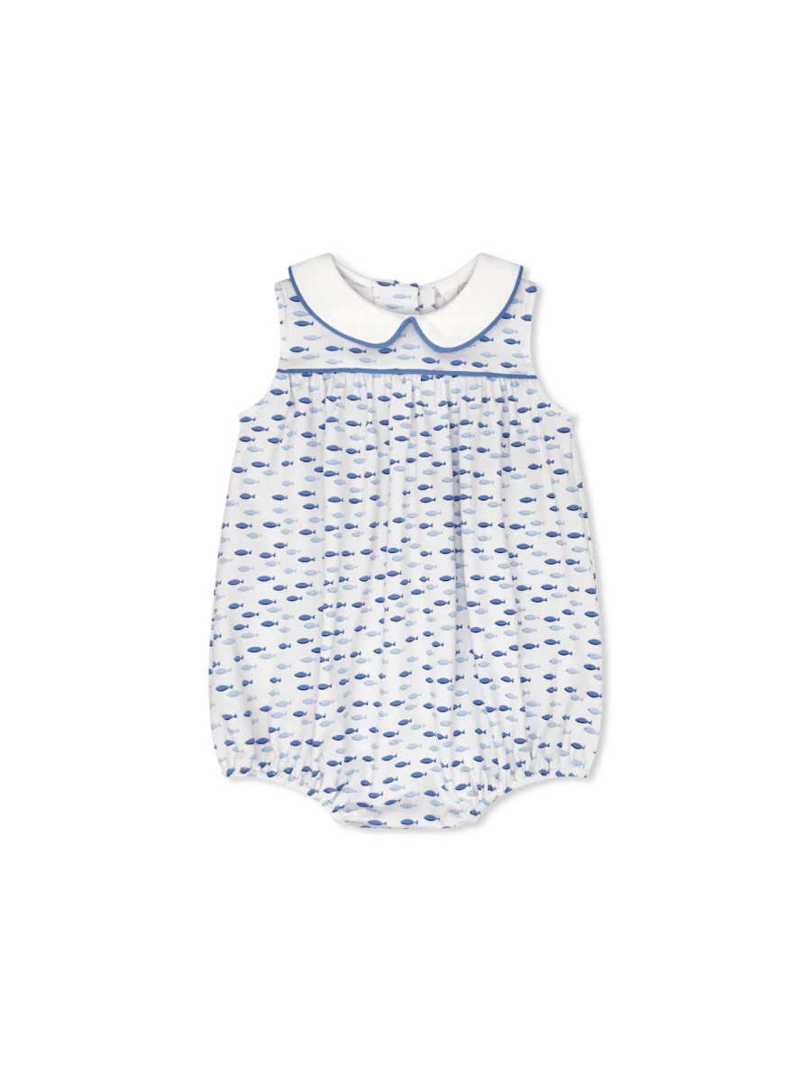 Lullaby Set Covington Bubble One Fish, Two Fish, Blue | Persnickety