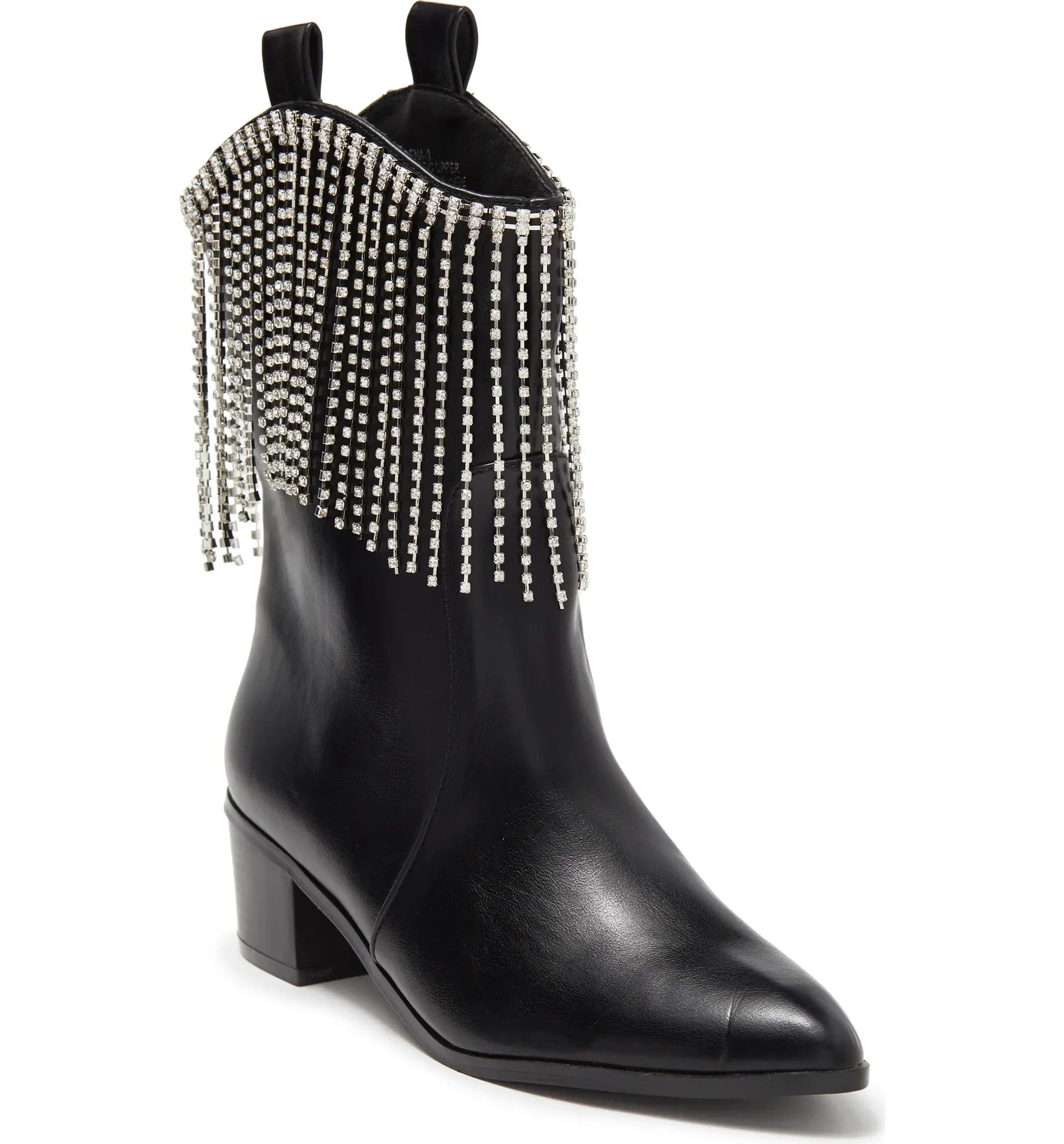 CHASE AND CHLOE Dangle Rhinestone Western Boot | Nordstromrack | Nordstrom Rack