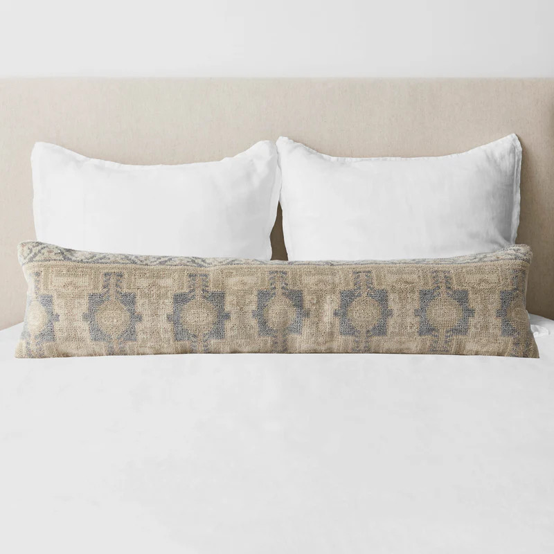 Hana Hand-Knotted Lumbar Pillow | The Citizenry