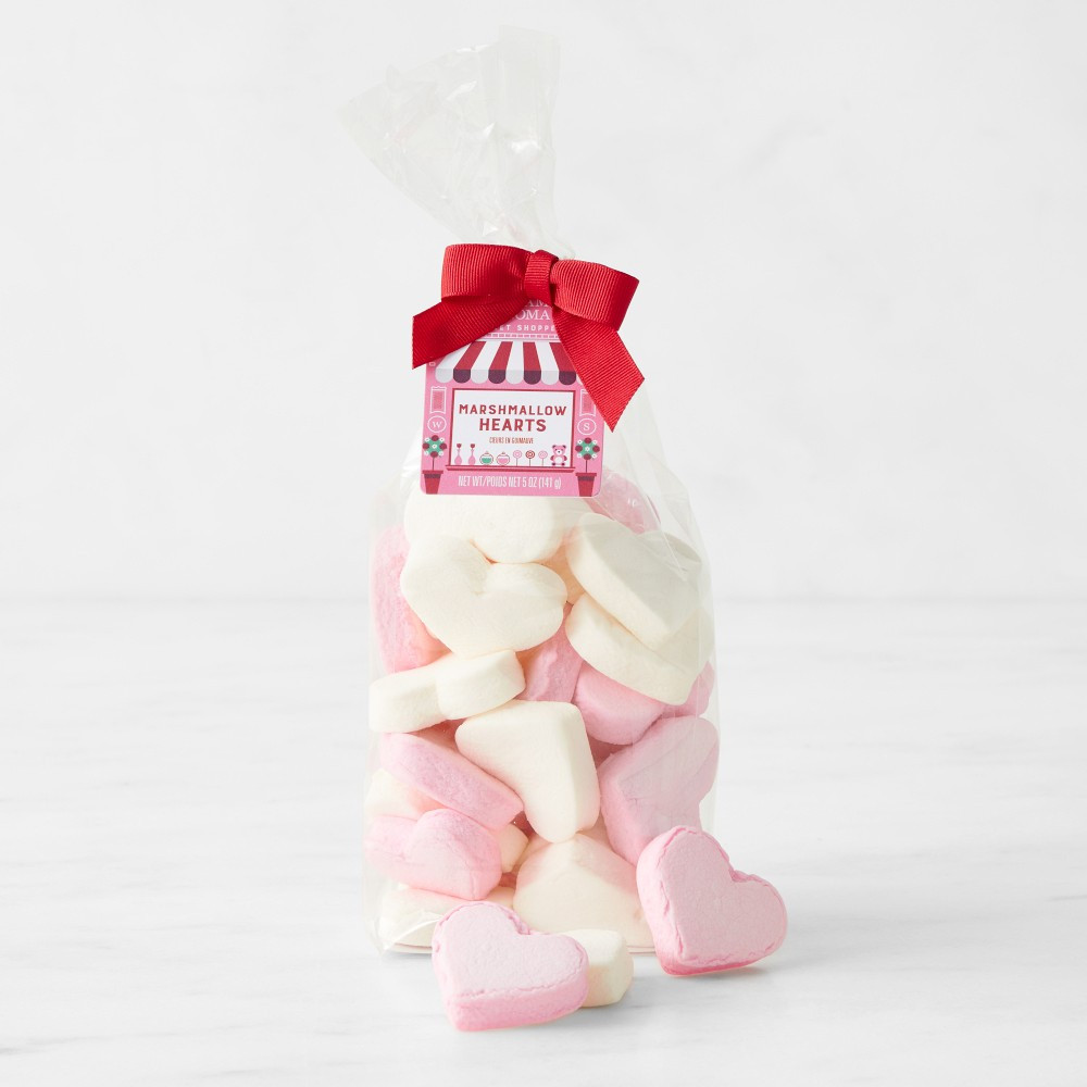Williams Sonoma Pink & White Heart Marshmallows | Williams-Sonoma