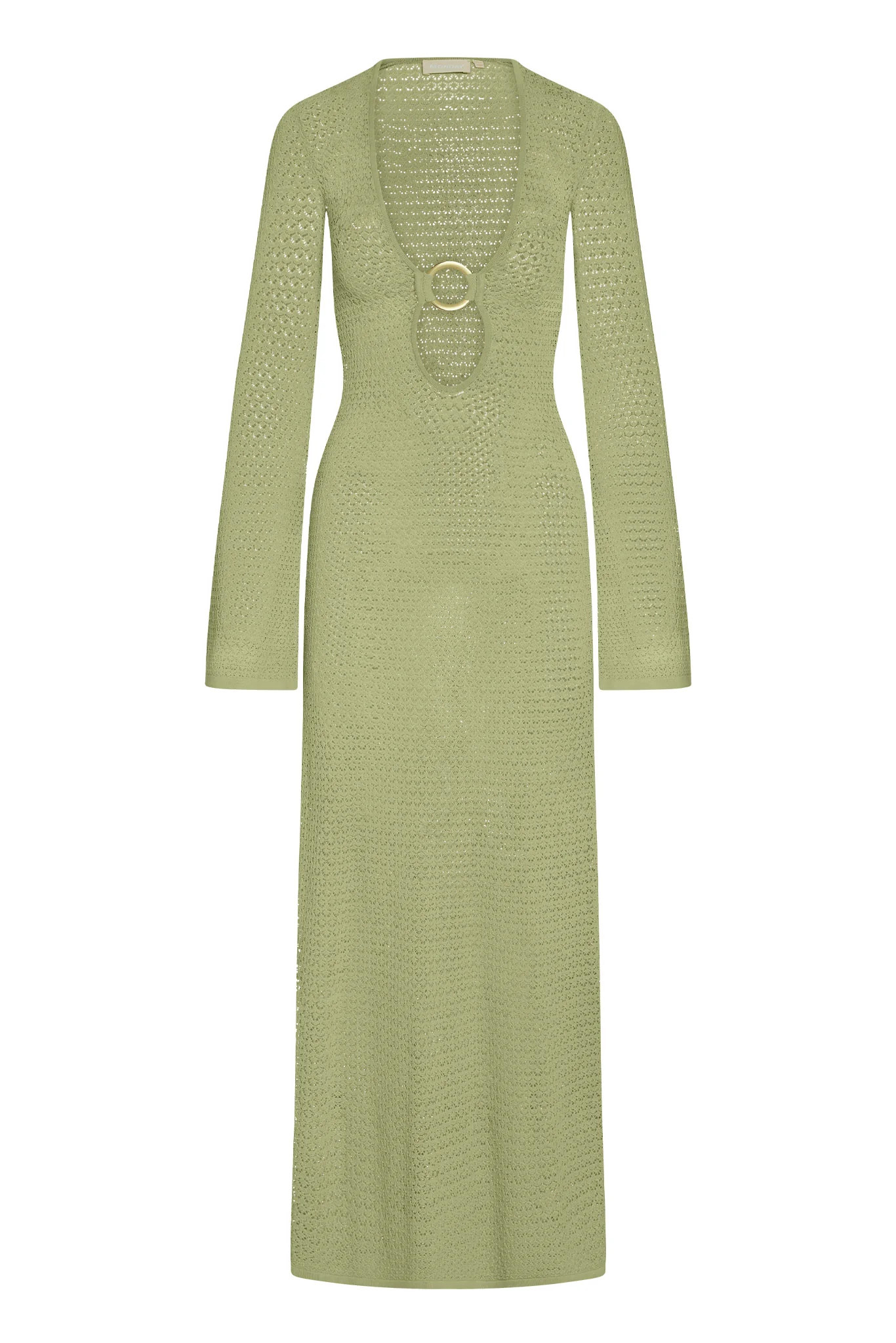 Montego Dress - Avocado Lace Crochet | Monday Swimwear