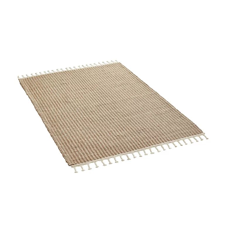 Better Homes & Gardens Ivory Natural Striped Rug by Dave & Jenny Marrs, 7'x10' | Walmart (US)