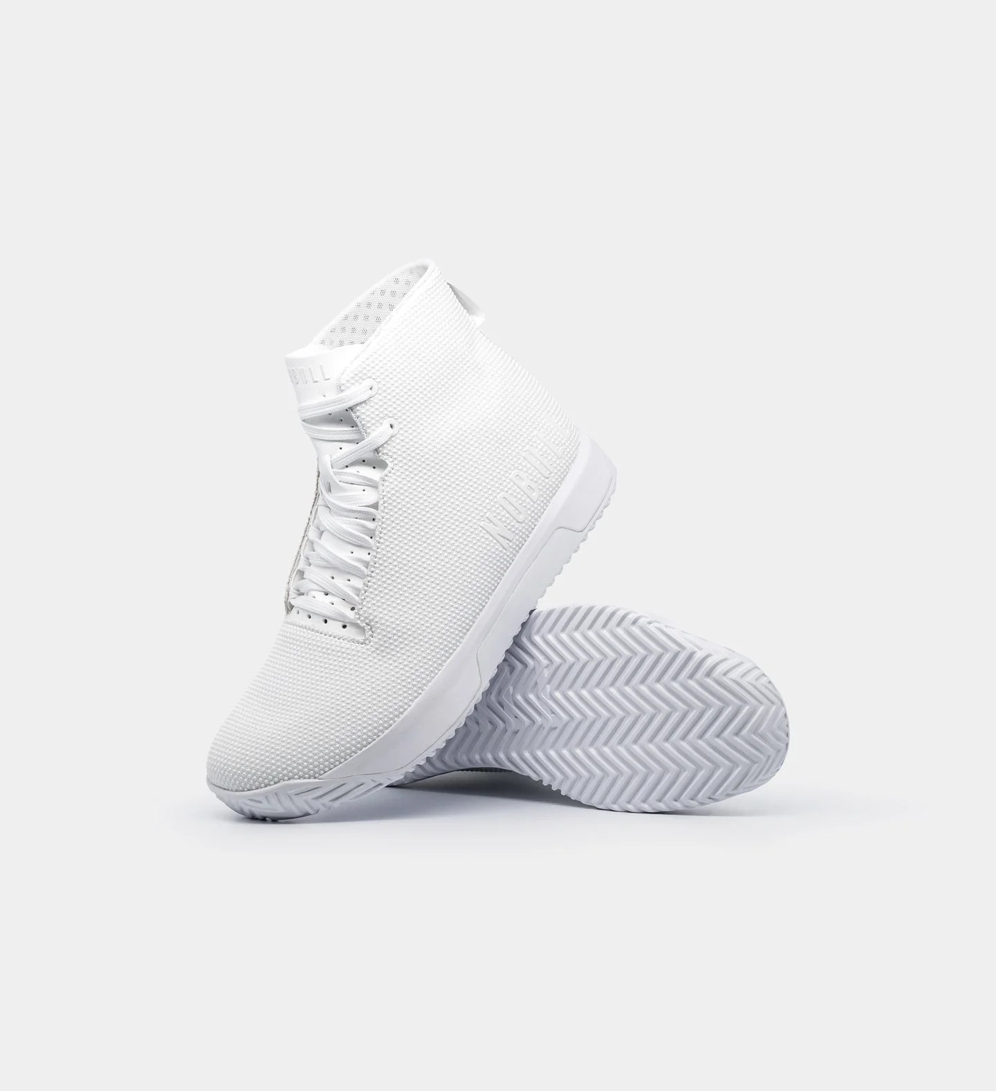Women's High-Top Trainer+ | WHITE | NOBULL | NOBULL