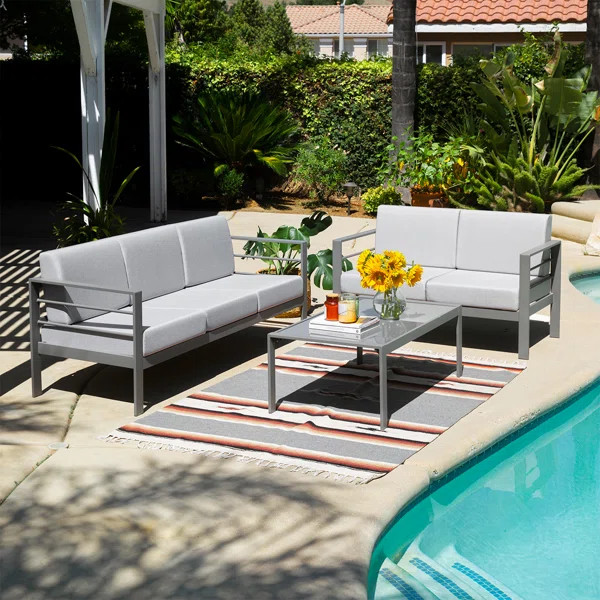 Barton 5- Person Outdoor Sofa Set | Wayfair North America