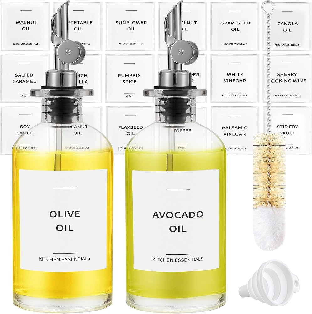 Spaceneat Olive Oil Dispenser Bottle for Kitchen, Coffee Syrup Dispenser - Elegant Olive Oil Bott... | Amazon (US)