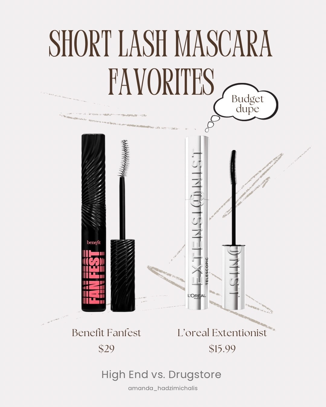 Two amazing mascaras for short lashes! One high end & one drugstore 👀✨

#LTKBeauty
