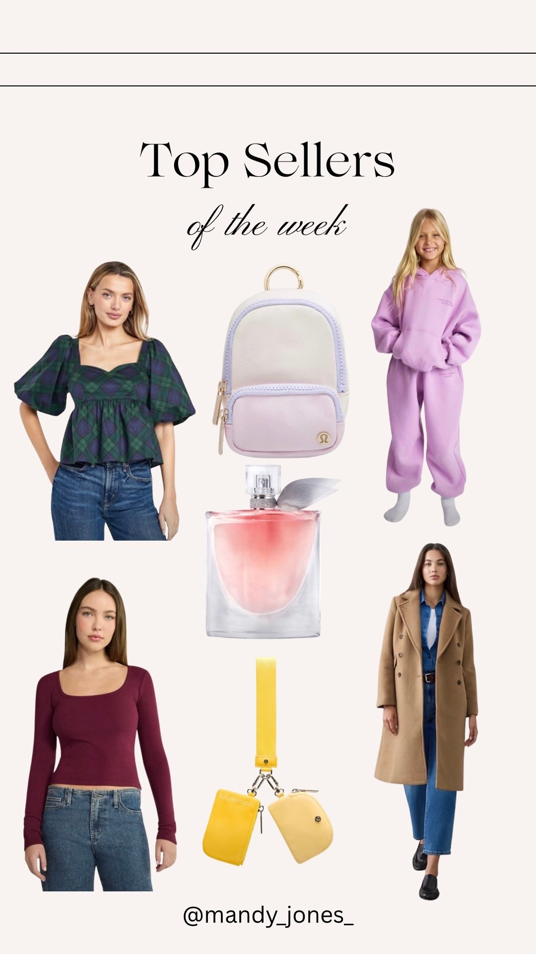 This week’s top sellers are so good. A little mix of cozy, classic and a few fun pops of color. Thanks for all the love on these finds. 