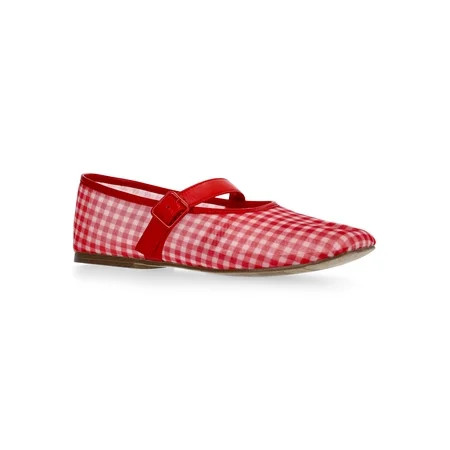 Weekend Academy Girls Mesh Ballet Flats | Walmart (US)