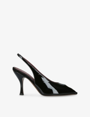 NEOUS - Hamal Patent-Leather Slingback Courts | Selfridges.com | Selfridges