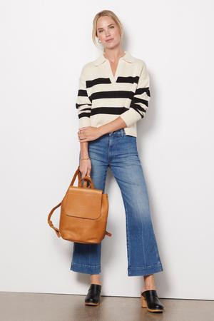 Francesco Cotton Polo Sweater | Reformation (Global)