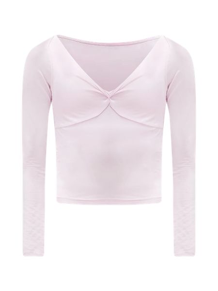 Modal-Silk Blend V-Neck Long-Sleeve Shirt | Lululemon (US)