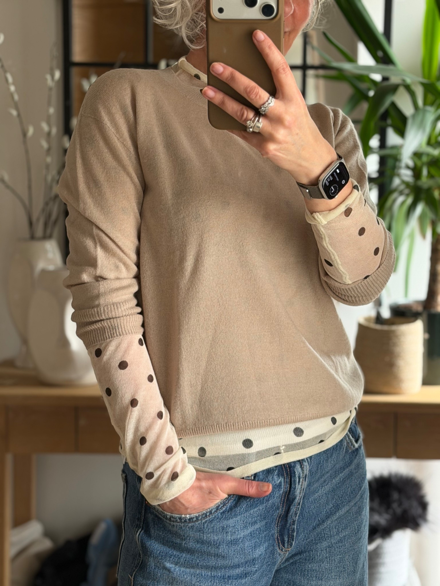 Spots and a jumper 

#LTKstyletip #LTKSeasonal #LTKeurope