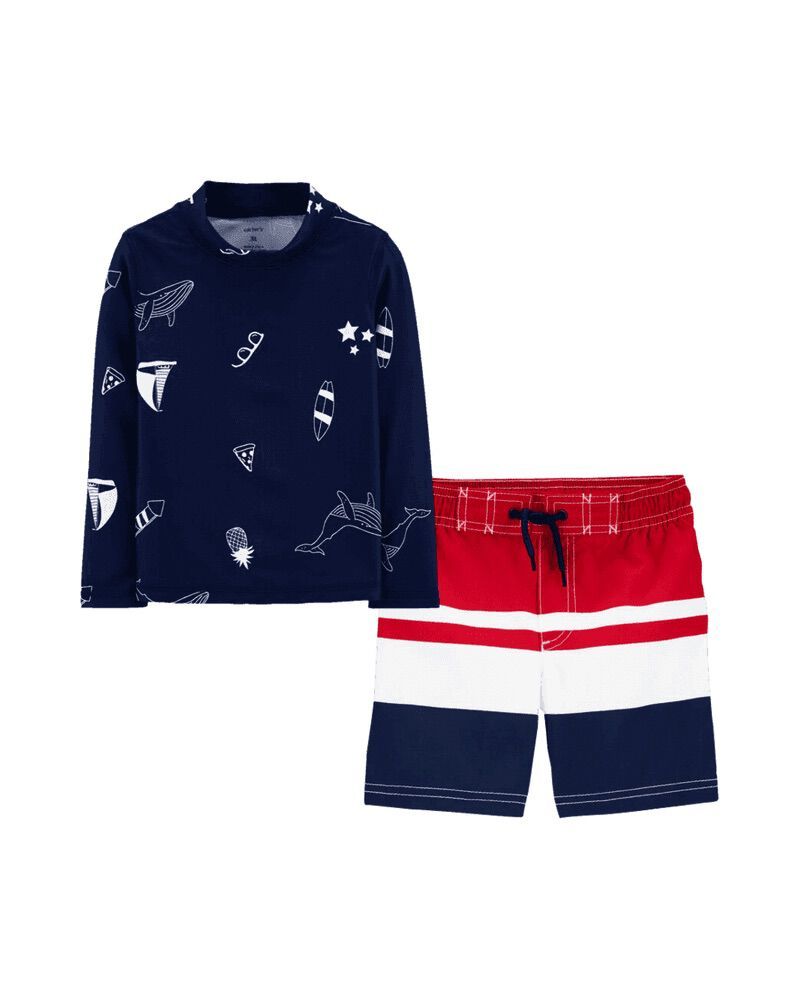 2-Piece Sailboat Swim Bundle | Carter's