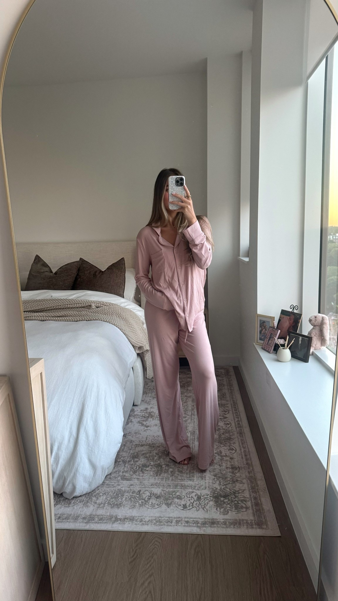 matching skims pajama set 💤🩰 #pjs #pajamas #skims 