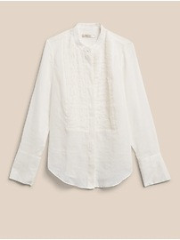 Ramie Tuxedo Shirt | Banana Republic (US)