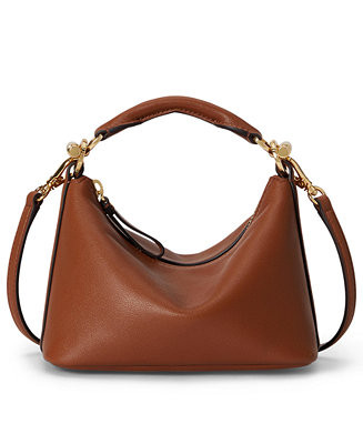Nappa Leather Mini Blaike Shoulder Bag | Macy's