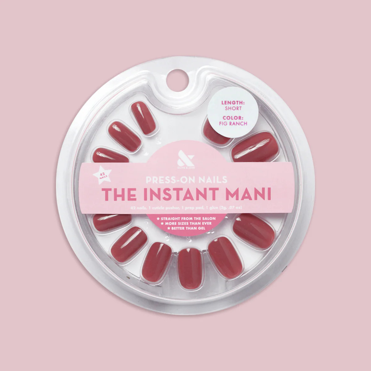 Fig Ranch - Press-On | Short | Squoval | Olive & June