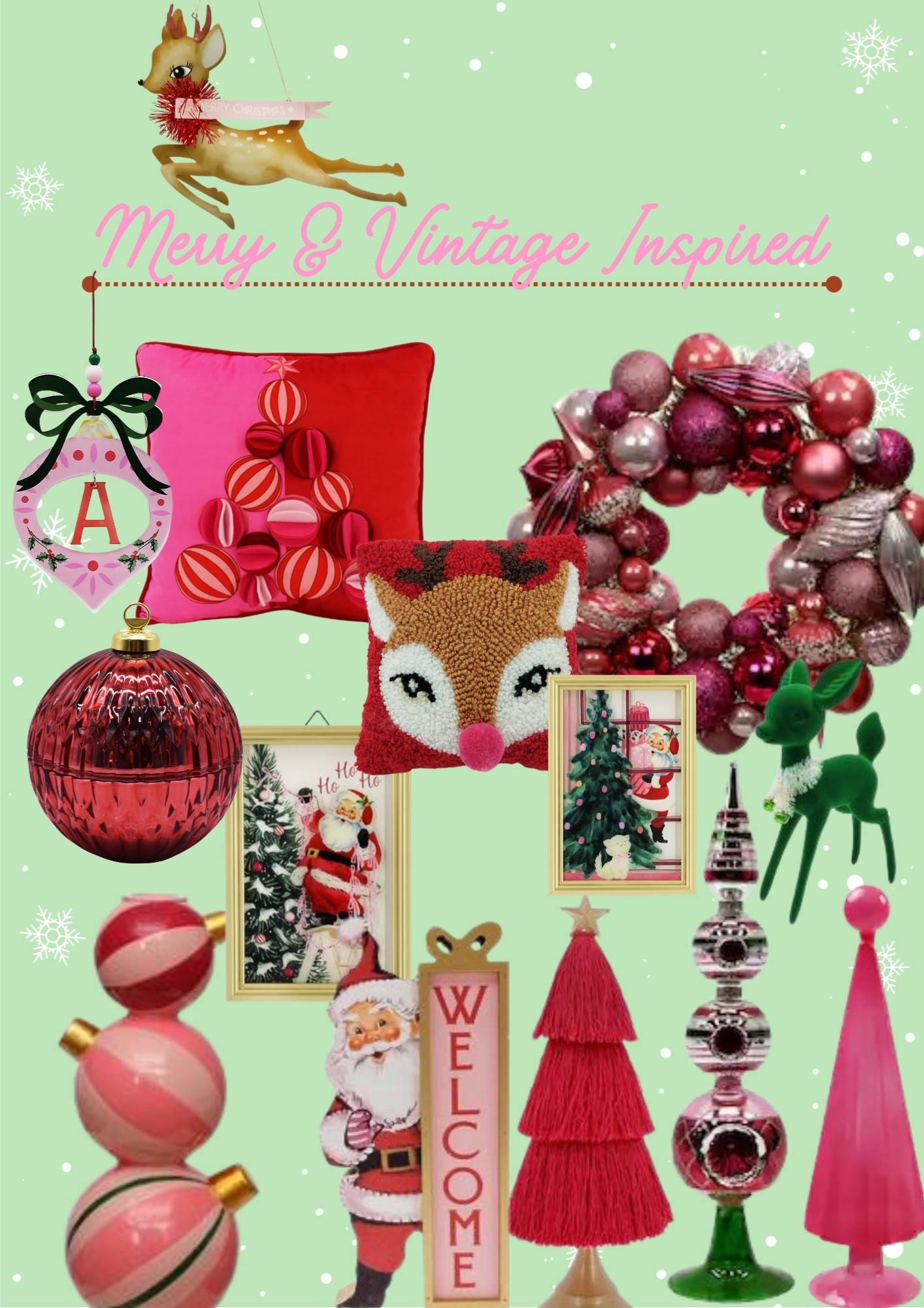 This collection is TOO CUTE! 💗🎄💗

#LTKHoliday #LTKSeasonal #LTKHome