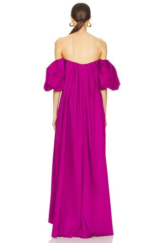 Palmer Off Shoulder Gown in Bougainvillea | Revolve Clothing (Global)