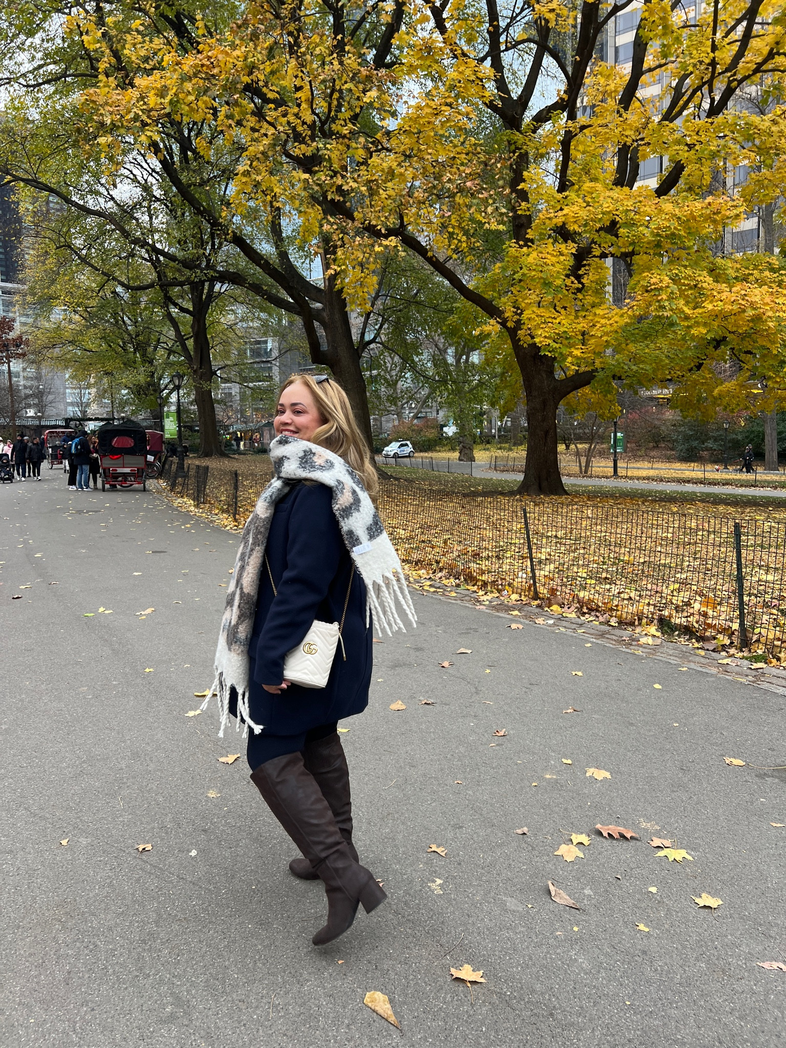 Navy blue winter outfit for NYC

#LTKItBag #LTKWorkwear #LTKMidsize
