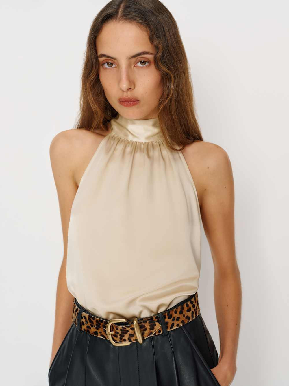 Royce Silk Top | Reformation (Global)