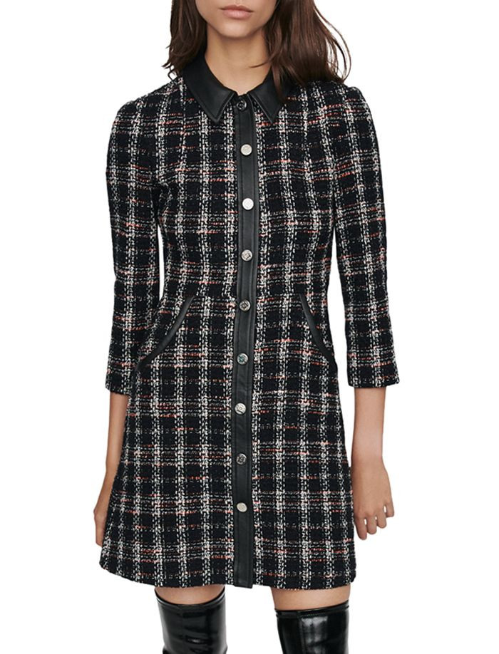 Maje Renaty Tweed Mini Dress Women - Bloomingdale's | Bloomingdale's (US)