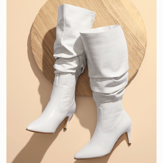 Croco-Print Dress Boot | monroe+main