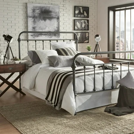 Weston Home Nottingham Metal Bed, Multiple Sizes and Colors | Walmart (US)