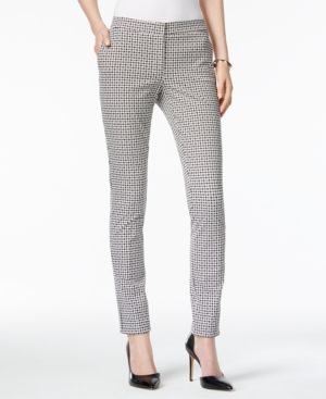 Alfani Printed Skinny Pants, Created for Macy's | Macys (US)