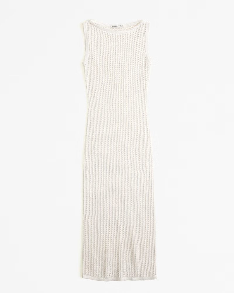 Crochet Maxi Dress Coverup | Abercrombie & Fitch (US)