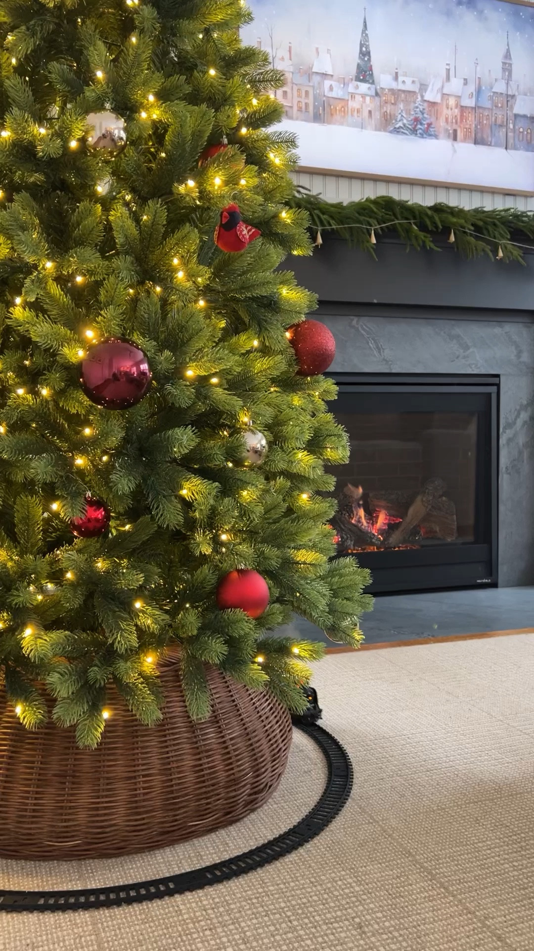 The cutest little Christmas tree train! 🚂 The kids’ favorite part is the steam! 

#LTKfindsunder50 #LTKHoliday #LTKSeasonal