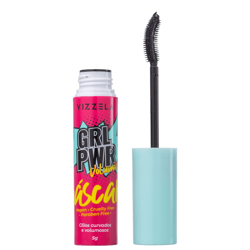 Vizzela Cosméticos Girl Power Preta
            
                 - Máscara para Cílios 5g | Beleza Na Web (BR)