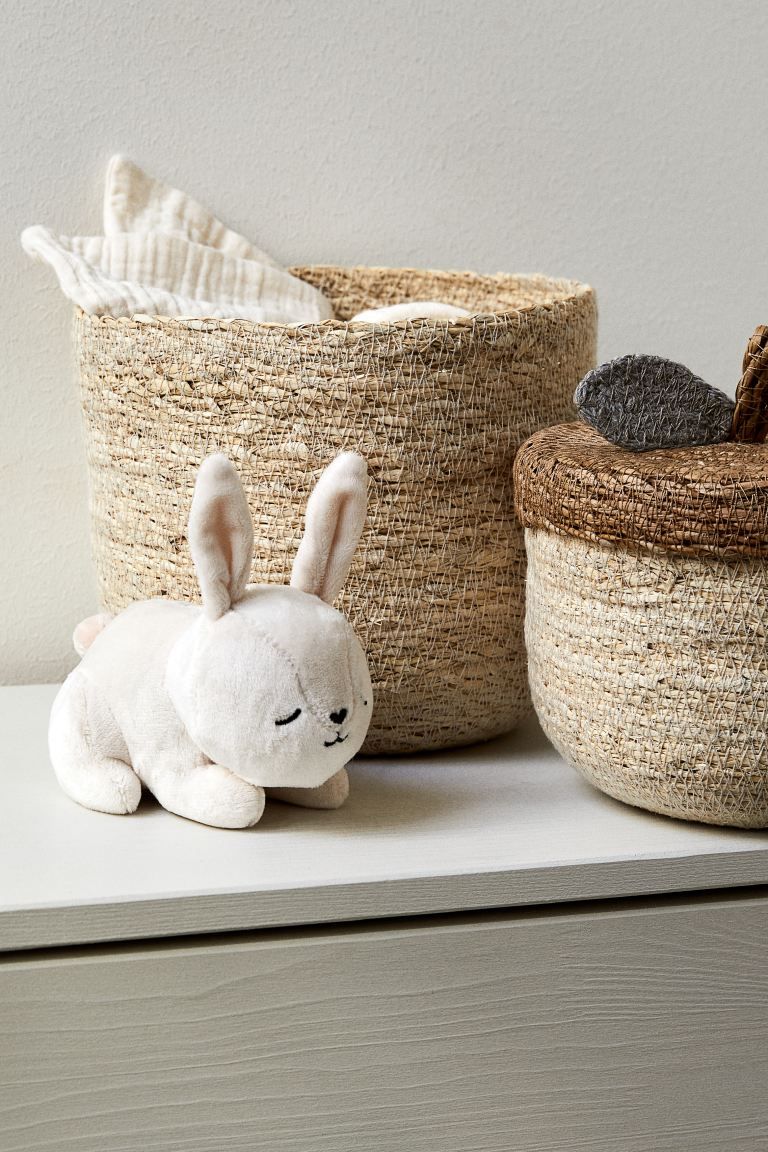 Soft Rattle - White/rabbit - Home All | H&M US | H&M (US + CA)