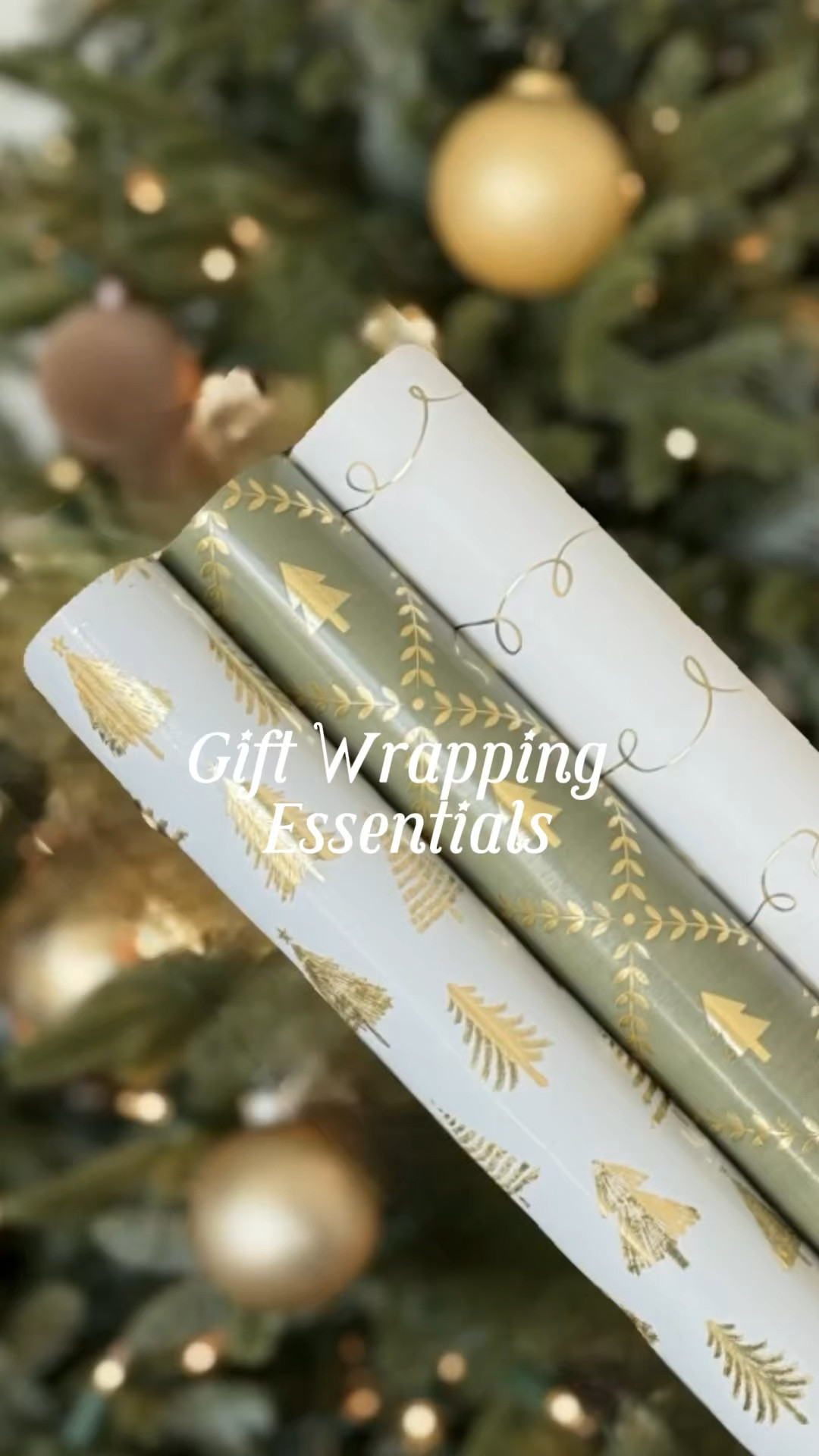 Grab all of your gift wrap essentials now 

#LTKHoliday #LTKWatchNow #LTKHome