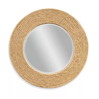 Bassett Mirror Company Palimar Wall Mirror with Sisal Rope | Bed Bath & Beyond