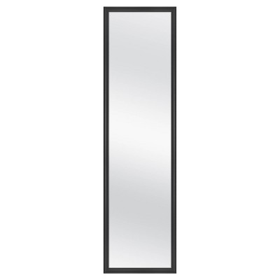 13.5" x 49.5" Framed Door Mirror Black - Room Essentials™ | Target