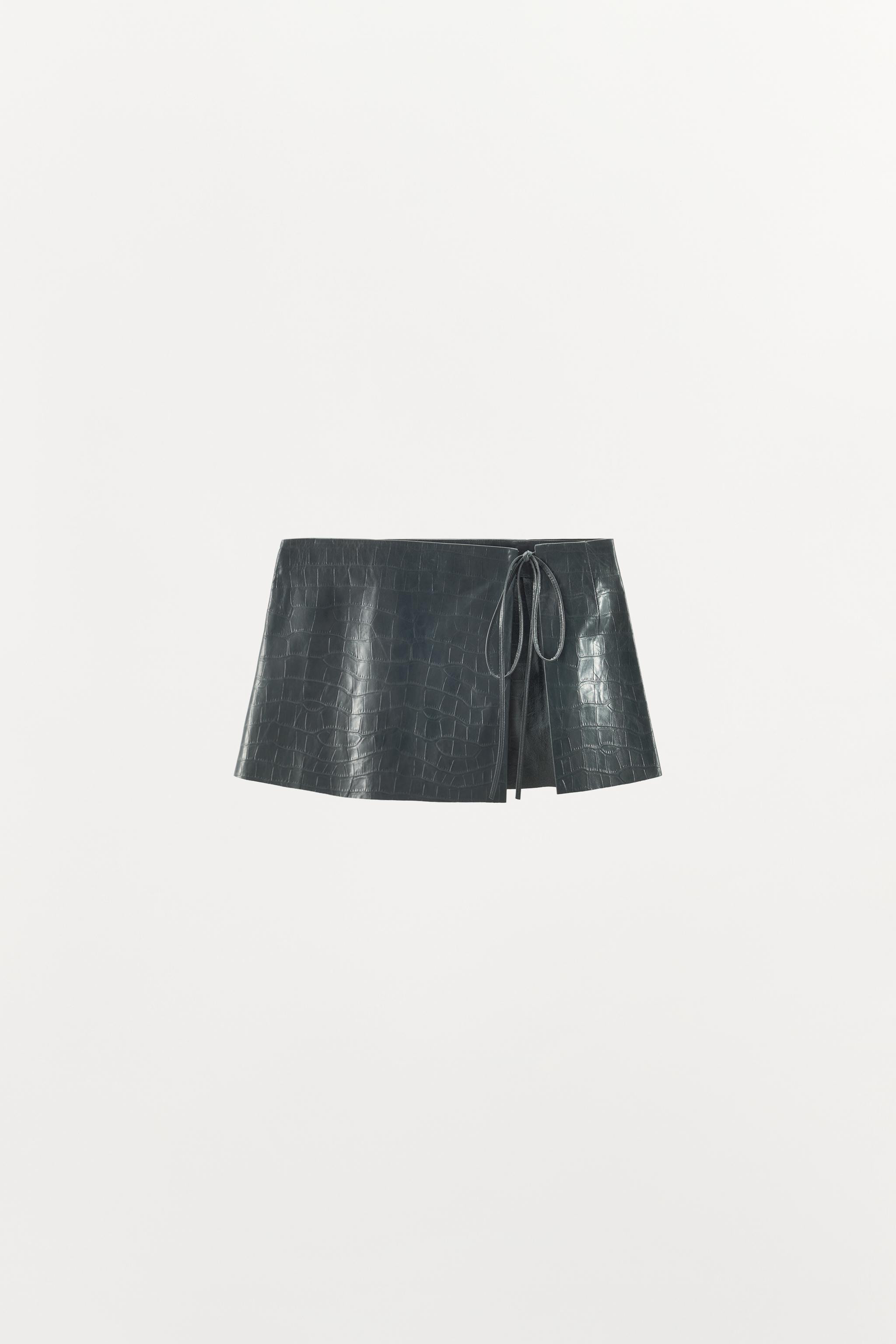 LEDERROCKG\u00dcRTEL MIT PR\u00c4GEMUSTER | Zara DE
