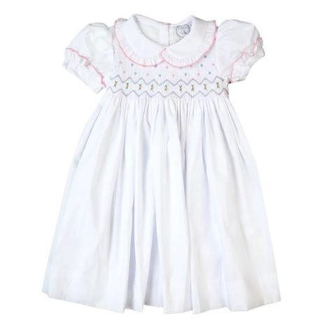 Kelly Heirloom Smocked Dress | The Bella Bean