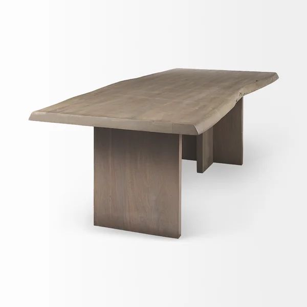 Aspect 94'' Acacia Solid Wood Dining Table | Wayfair North America