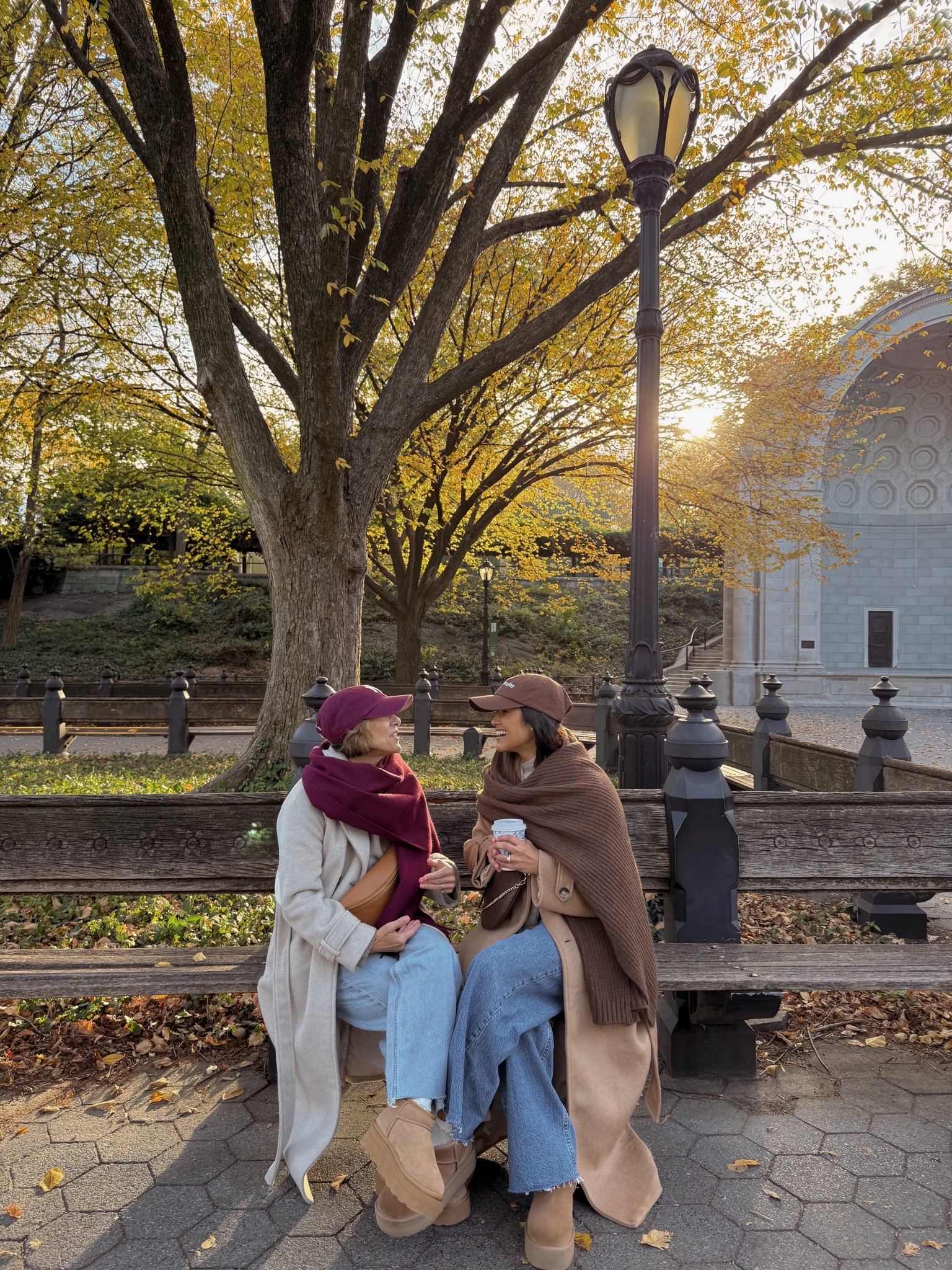 Both of our outfits are on sale + an extra 15% OFF with code: CYBERAF
 Twinning with my mom in Central Park in our low rise jeans & trench coats from @abecrombie! I’m wearing the short length and my mom is wearing the XS short length so we can wear with flats and Ugg boots. 
Also, take 20% OFF our Beck sling bags with code: HAUTE20
#fallstyle #LTKStyleTip 


#LTKCyberWeek #LTKOver40 #LTKSaleAlert
