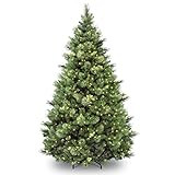 Amazon.com: National Tree Company 'Feel Real' Pre-lit Artificial Christmas Tree | Includes Pre-st... | Amazon (US)
